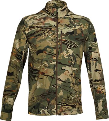 under armour camo fleece jacket