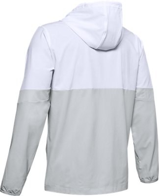 white under armour windbreaker