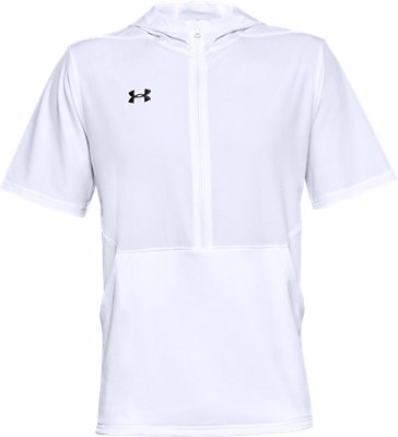 Under Armour Quarter Zip Hood — 001-BLACK