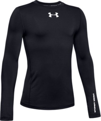 Girl's Youth Under Armour Cold Gear Infrared FITTED Long Sleeve Shirt 