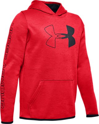 red under armour pullover