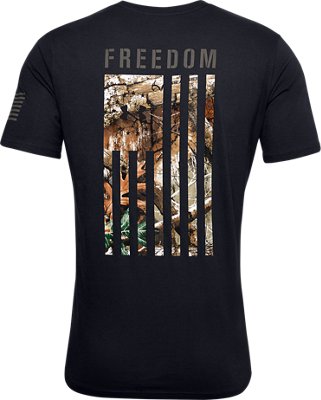 camo shirt with american flag