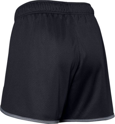 Women's UA Tech&trade; Mesh 5" Shorts, Black, pdpMainDesktop image number 5