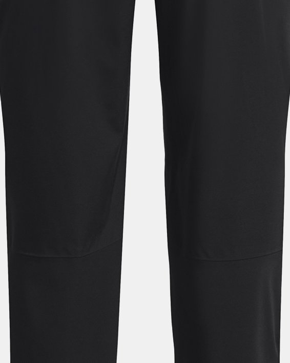 Women's UA Golf Rain Pants, Black, pdpMainDesktop image number 7