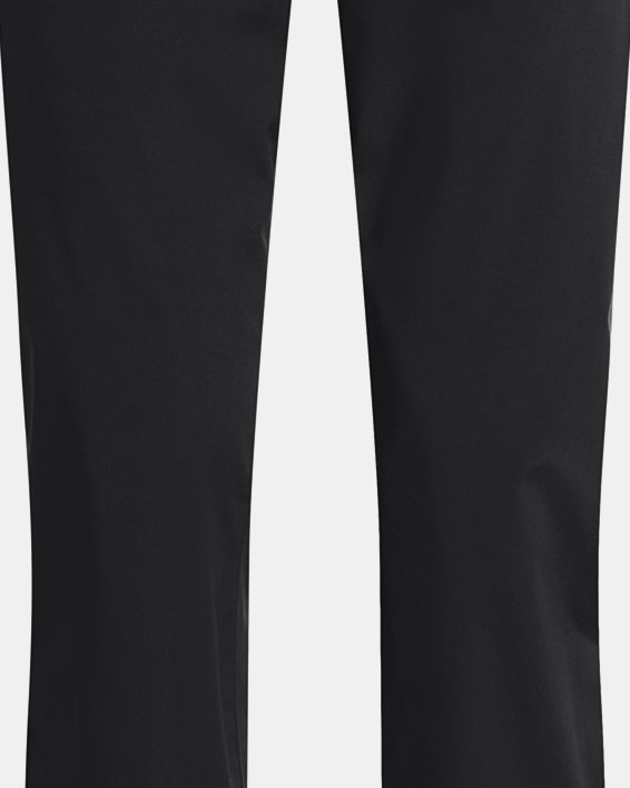Women's UA Golf Rain Pants, Black, pdpMainDesktop image number 6