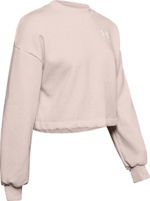 women's ua rival fleece crop