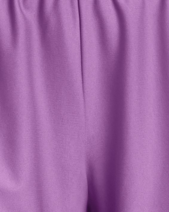 Damen UA Play Up 3.0 Shorts, Purple, pdpMainDesktop image number 4