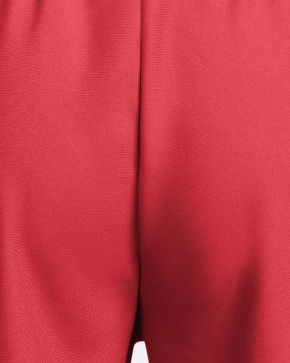 女士UA Play Up Shorts 3.0短褲 in Red image number 5