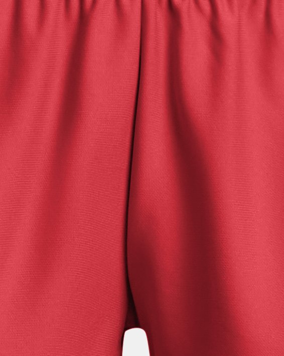 Women's UA Play Up 3.0 Shorts, Red, pdpMainDesktop image number 4