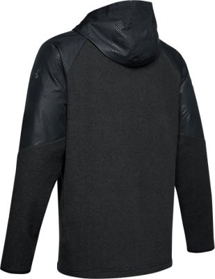 black under armour zip up hoodie