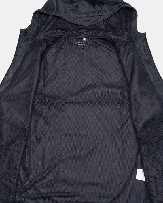 Men's UA Legacy Windbreaker Jacket in Black image number 8