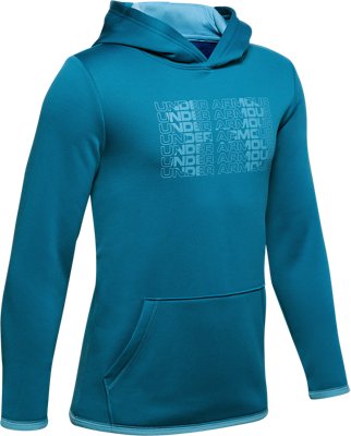 Boys' Armour Fleece® Big Logo Hoodie, Acadia, , Acadia