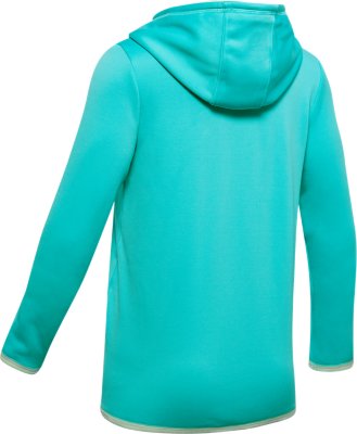 turquoise under armour hoodie