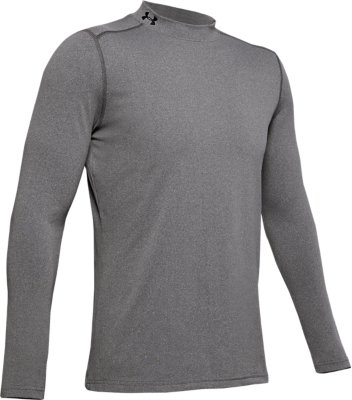 under armour men's coldgear fitted crew long sleeve shirt