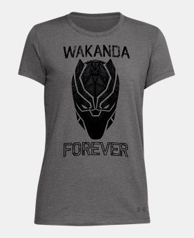 Women's UA Black Panther T-Shirt 1 Color Available $30