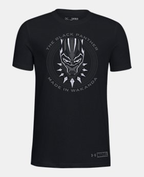 Boys' UA Made in Wakanda Black Panther T-Shirt $25