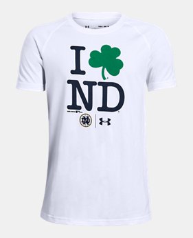 New Arrival Youth Notre Dame Short Sleeve Shirt 1 Color Available $28