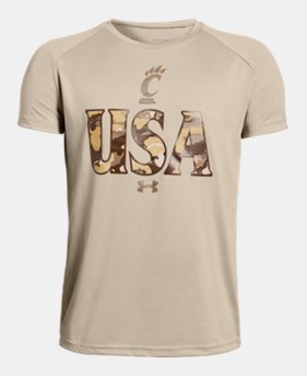 Boys' Cincinnati Short Sleeve Shirt 1 Color Available $19.6