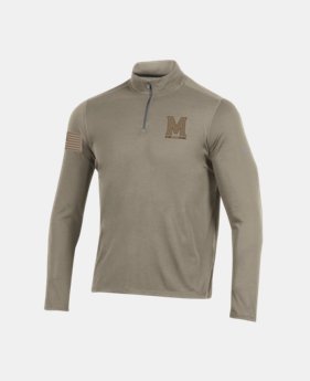Men's UA Microthread ¼ Zip Collegiate 2 Colors Available $42