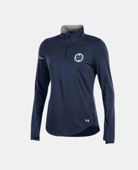 Women's Charged Cotton® ½ Zip Collegiate 2 Colors Available $42