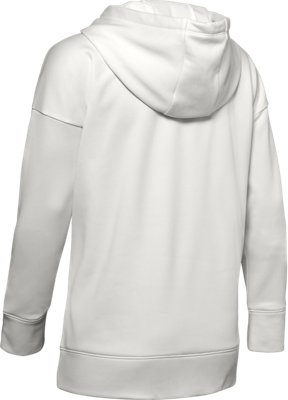 under armour women's armour fleece big flag logo hoodie