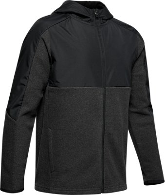 under armour mens coldgear infrared fleece heavy full zip hoodie