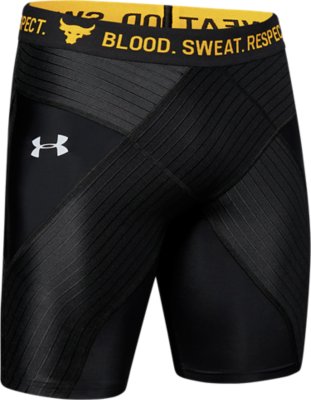 under armour team track compression shorts