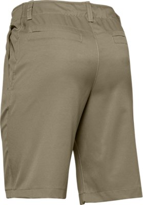 under armour boys khaki shorts