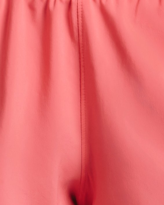 Damen UA Fly-By 2.0 Shorts, Pink, pdpMainDesktop image number 6