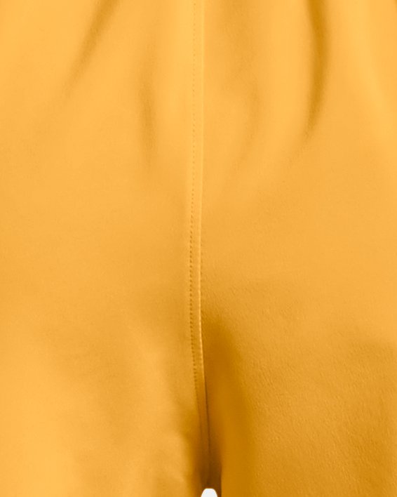 Shorts UA Fly-By 2.0 para Mujer, Yellow, pdpMainDesktop image number 7