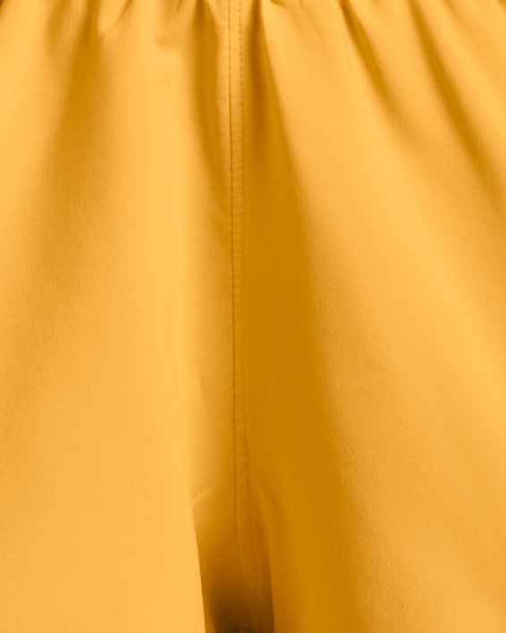 Shorts UA Fly-By 2.0 para Mujer, Yellow, pdpMainDesktop image number 6