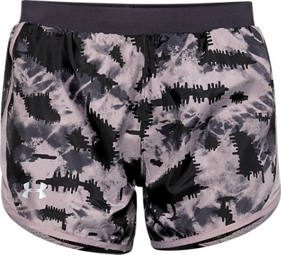 under armour women's fly by running short