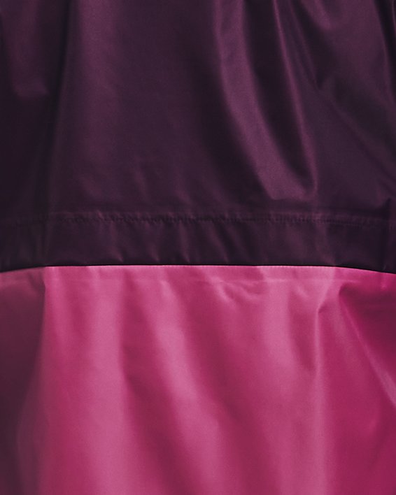 Women's UA Stormproof Cloudstrike Shell Jacket, Purple, pdpMainDesktop image number 6