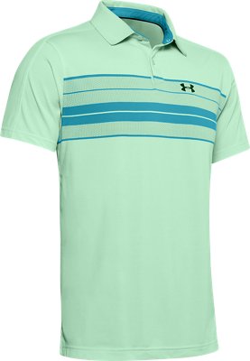 under armour vanish chest stripe polo