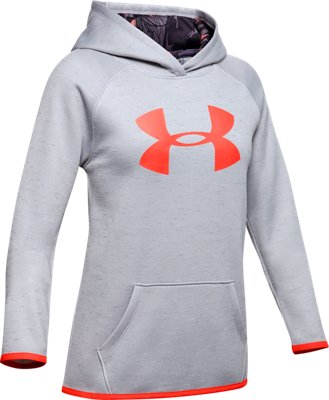 under armour fleece big logo hoodie