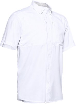 under armour short sleeve button up