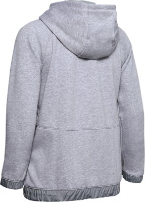 under armour hustle fleece hoodie women's