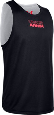 Playera sin Mangas UA Baseline Reversible para Hombre, Gray, pdpMainDesktop image number 4