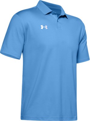 Under Armour Men's UA Performance Team Polo Small Carolina Blue eBay