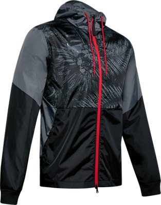 under armour black windbreaker