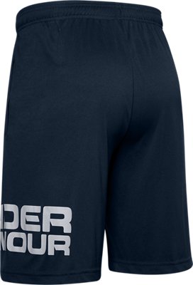 ua tech wordmark shorts