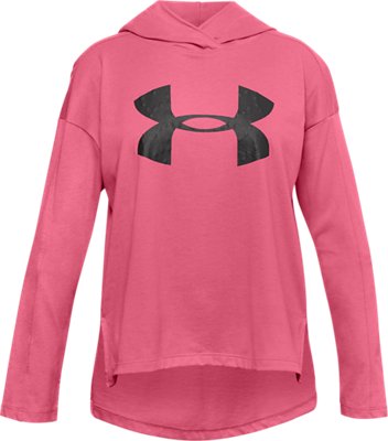 under armour pink hoodie