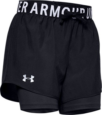 under armour heatgear fitted shorts