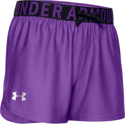 under armour purple shorts