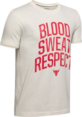 blood sweat respect shirt