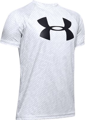under armour men's tech printed short sleeve shirt
