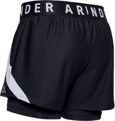 under armour two in one short