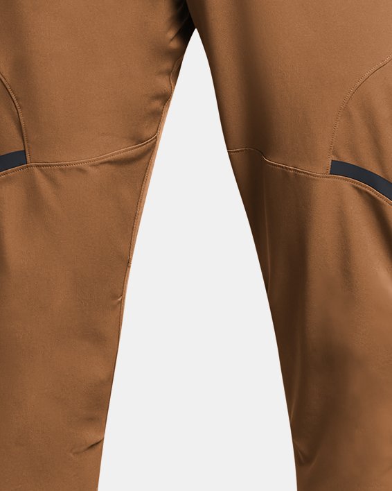 Pantalones UA Unstoppable Cargo para Hombre, Brown, pdpMainDesktop image number 5