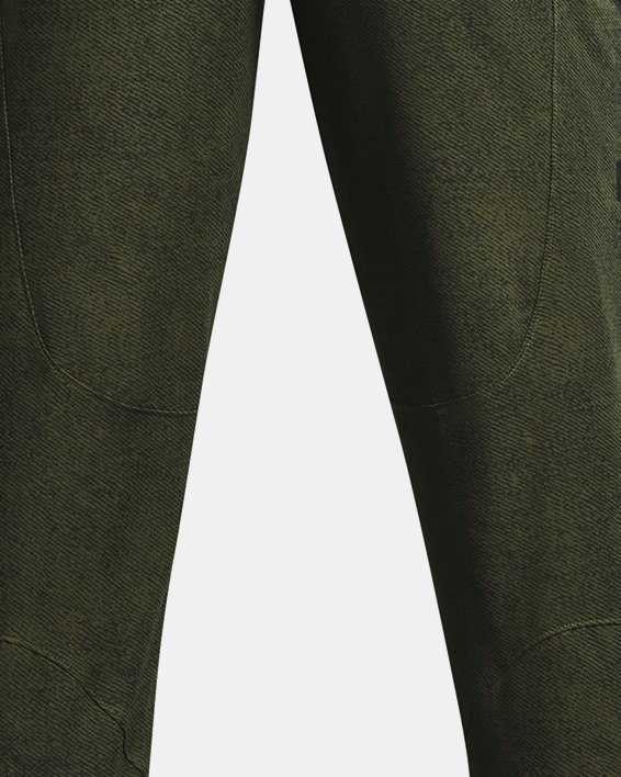 Men's UA Unstoppable Cargo Pants in Green image number 7