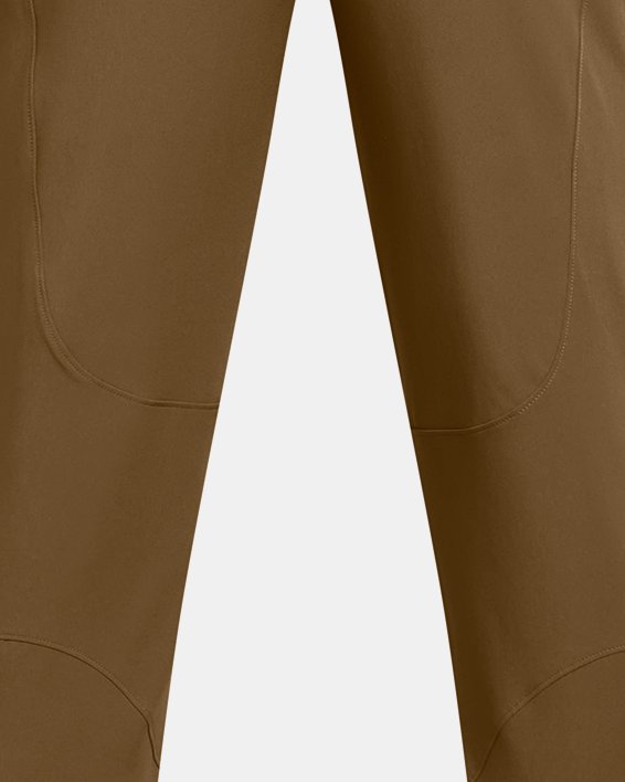 Men's UA Unstoppable Cargo Pants, Brown, pdpMainDesktop image number 6